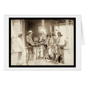 Entretien avec trois Indiens Cheyenne SD 1887