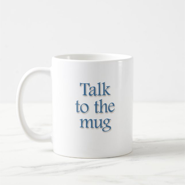 Entretien dans la tasse (Gauche)