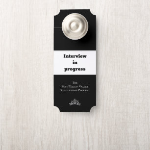 Entrevue avec des Affichettes de porte de la Couro