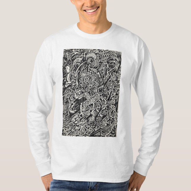 Entrez, Le T-shirt Homme Microdot (Devant)