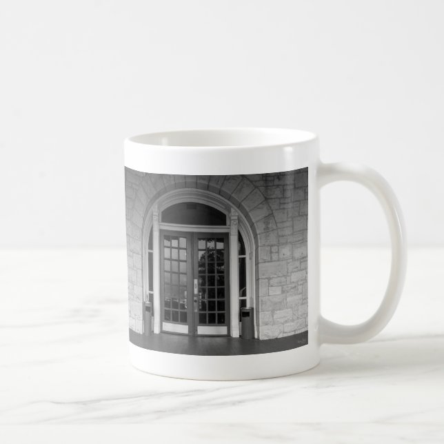 Entrez Si Vous Osez Gris Café Mug (Droite)