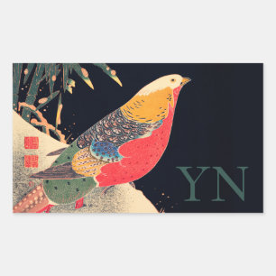 ENVELOPE SEAL STICKER : JAPONAIS WOODBLOK