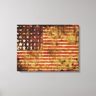 Enveloppe affligée de toile de drapeau américain