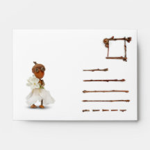 Enveloppe avec elfes de cor