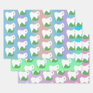 Enveloppe de cadeaux Sammy sur un jeu de feuilles
