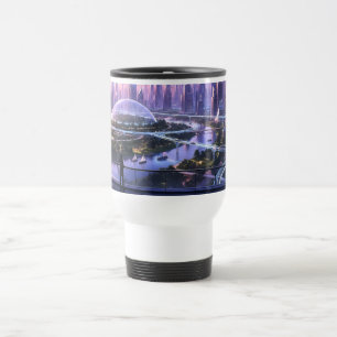 Enveloppe de scène de dôme pour mug de voyage