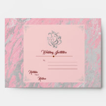 Enveloppe d'invitation de mariage indien