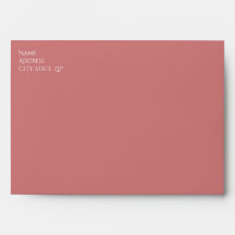 Enveloppe Dusty Rose A7