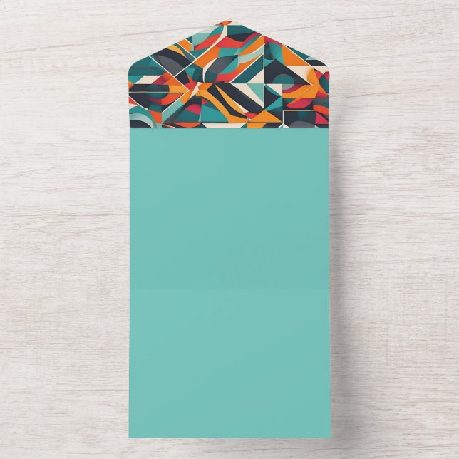 Enveloppe faire-part de mariage (À l'intérieur)
