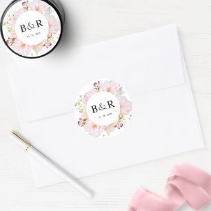 Enveloppe Mariage rose / Sticker préféré