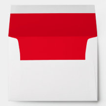 Enveloppe Noir Rouge Blanc Avec Adresse De Retour