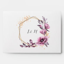 Enveloppe personnalisée pour les invitations de ma