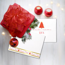 Enveloppe Red Joyoux Noel