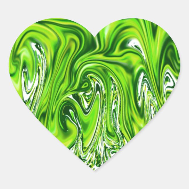 Enveloppe Satin & Glitz Vert - Scellés ou Stickers (Devant)