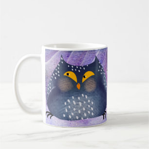 "Enveloppement amusant de la Mug de Chouette - mig