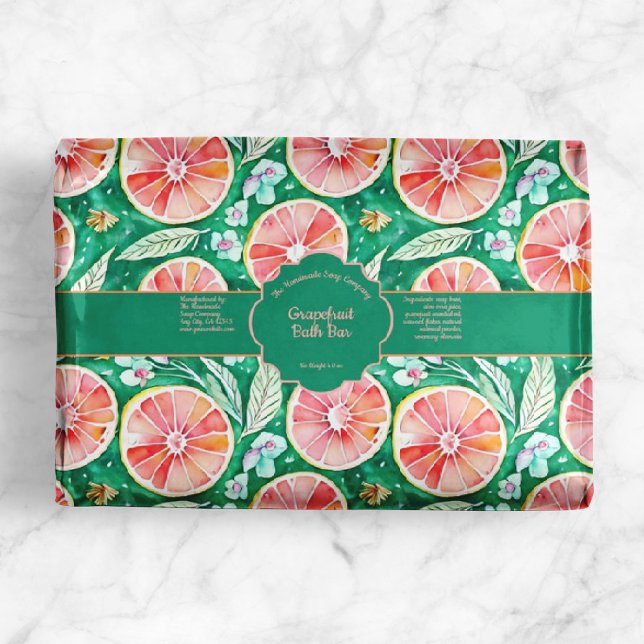 Enveloppement de savon de pamplemousse (Créateur téléchargé)