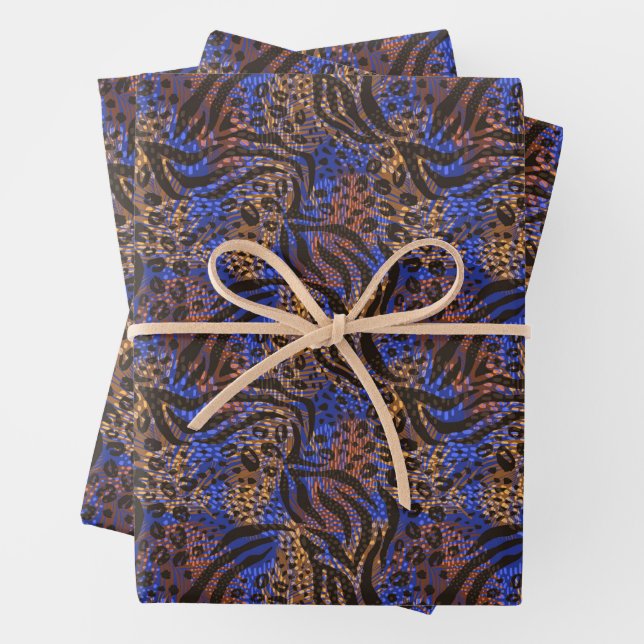 Envelopper les feuilles de papier-Poster de animal (En situation)
