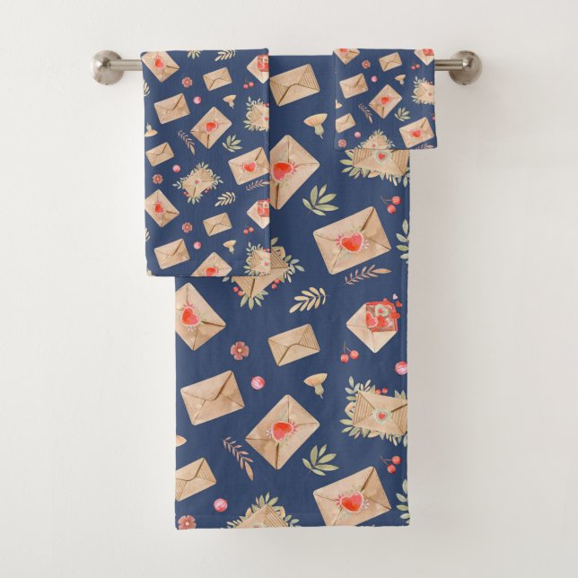 Enveloppes et coeurs (En situation)