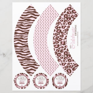 Enveloppes pour filles Cheetah