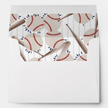enveloppes thématiques du baseball