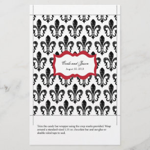 Enveloppeur de barre de bonbons New Orleans Red