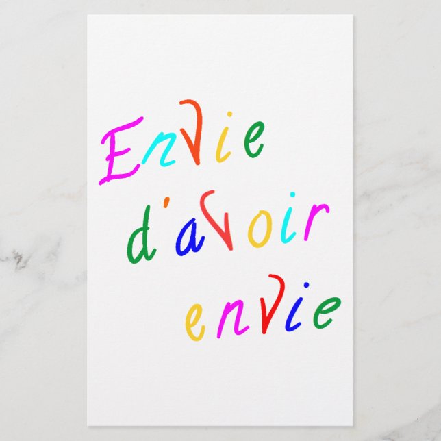 envie d'avoir envie (Devant)