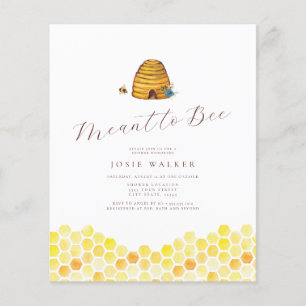Envie d'une invitation à la douche nuptiale