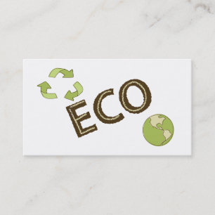 Environnement amical d'Eco réutilisant des cartes