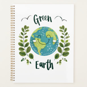 Environnement mondial - Terre souriante avec Terre