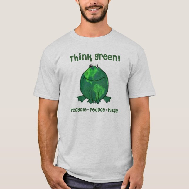 Environnement - T-shirt vert de conscience (Devant)