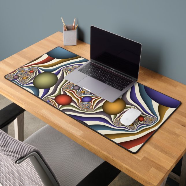 Envol, Art fractal abstrait moderne et coloré (Bureau 2)