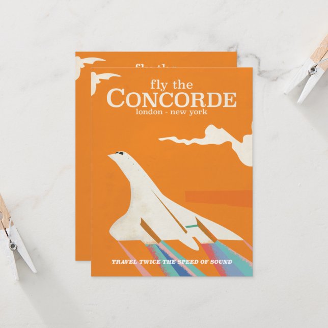Envolez-vous à bord du Concorde (Devant/Arrière en situation)