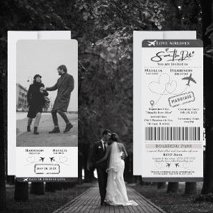 Envolez-vous avec amour : Carte d'embarquement pou