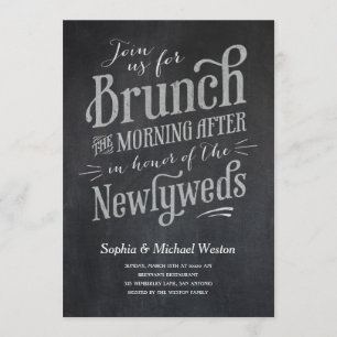 Envoyer les invitations de Brunch Mariage