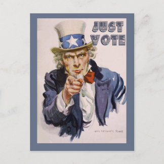 ENVOYEZ SIMPLEMENT des CARTES POSTALES "Oncle Sam"