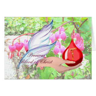 Envoyez une prière au lieu juste d'une carte