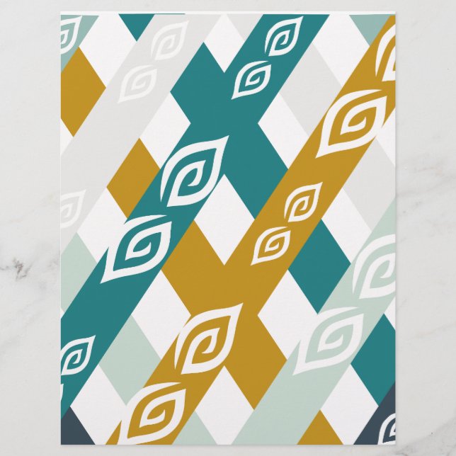 Épais Motif de ligne diagonale : (Devant)