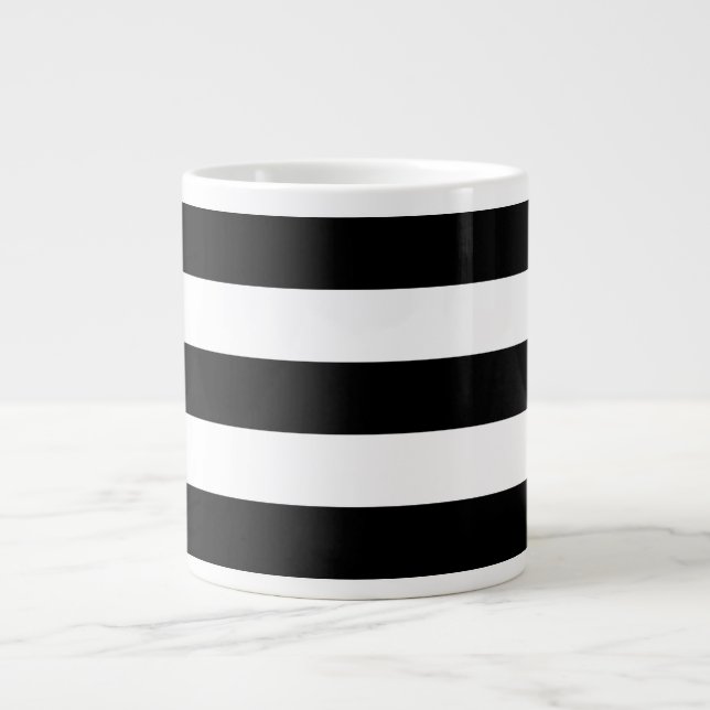 Épais ruban horizontal Jumbo Mug (Devant)