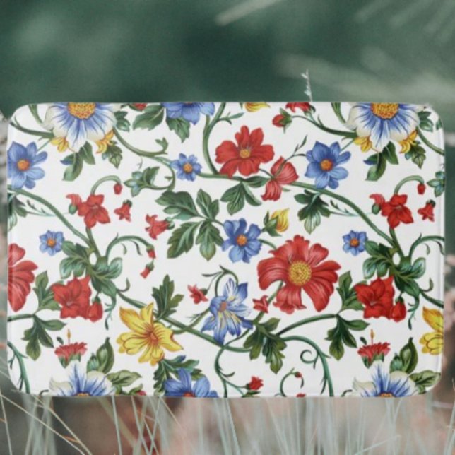 Épanouissez-vous avec audace | Tapis de bain flora (Créateur téléchargé)