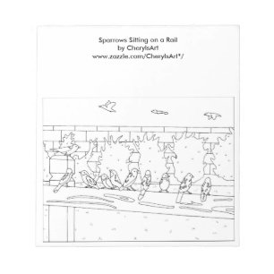 Éperons assis sur les blocs-notes de coloration de