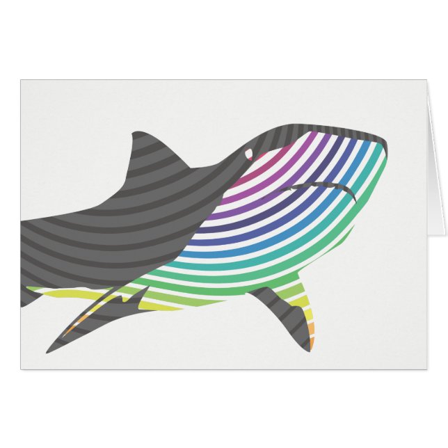 Épersion de requin couleur (Devant horizontal)