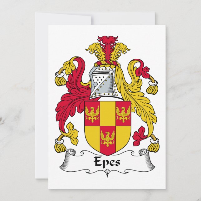 Epes Family Crest (Devant)
