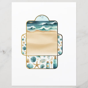 Éphémère Mini Enveloppe Scrapbooking Découpage