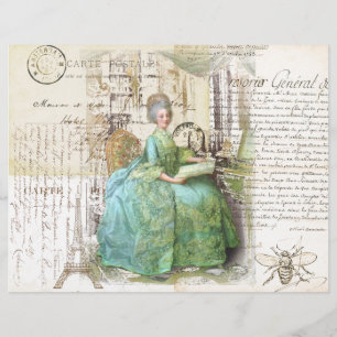 Ephémère royale du XVIIIe siècle