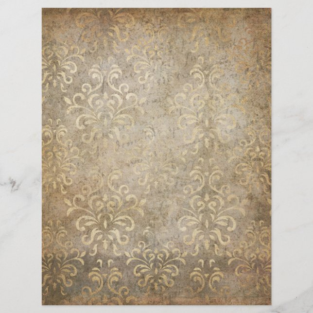 Ephémère Vintage Shabby Damask (Devant)