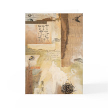 Éphémères de nature de carte de voeux : Fossile de