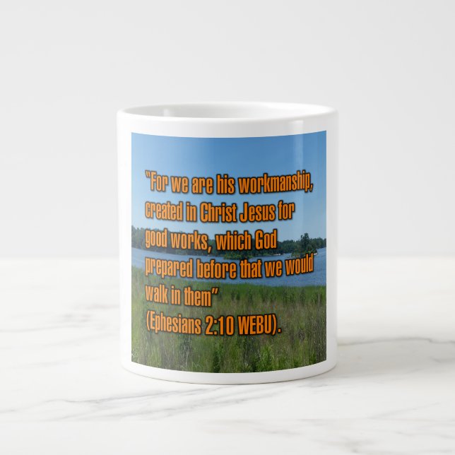 Ephésiens 2:10 WEBU Mug (Devant)