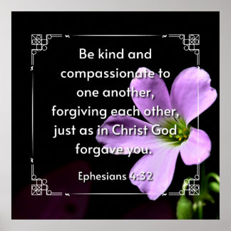 Ephésiens 4:32 poster