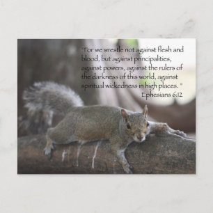 Ephésiens 6:12 Carte postale