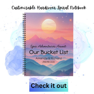 Epic Adventures Bucket List Journal